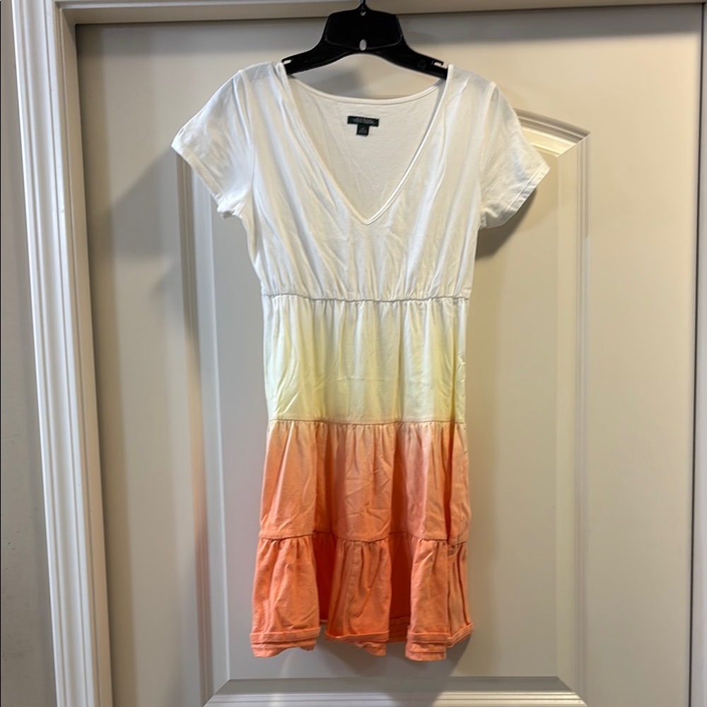 Wild Fable White and Ombre Dress
